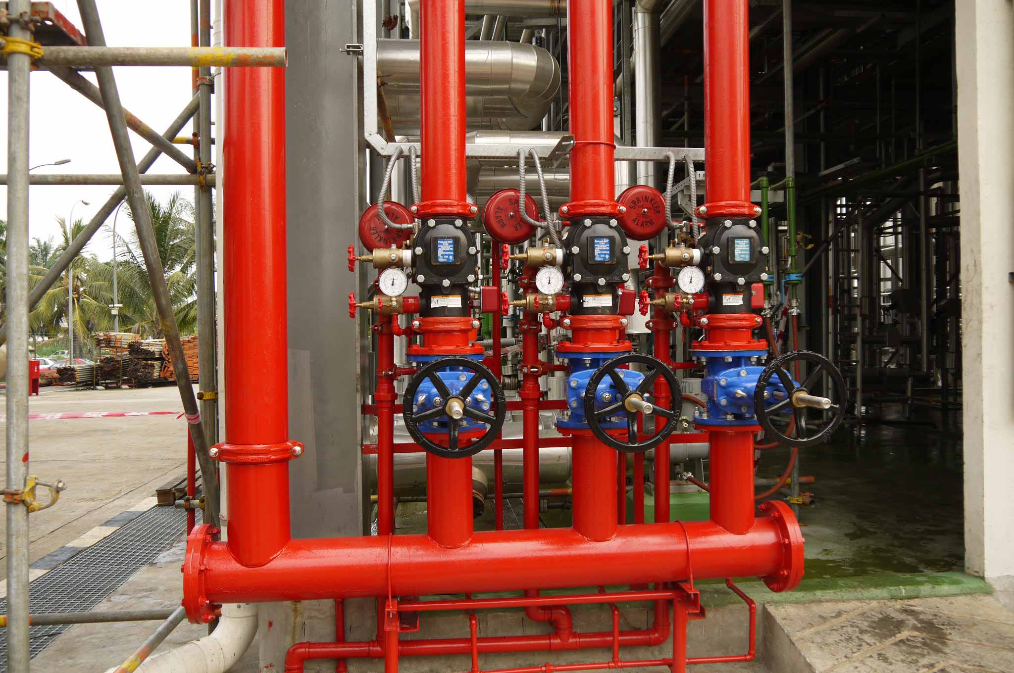 Pre action dry system excel fire malaysia
